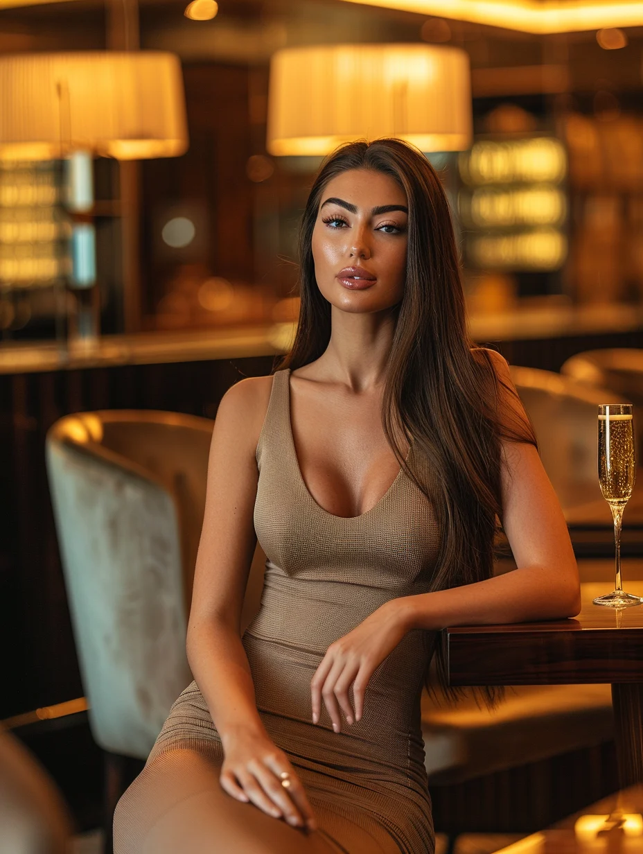 Image photoréaliste générée par le générateur d'images Temptation AI